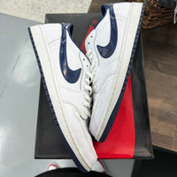 Metallic Blue Jordan 1 Low OG (USED)