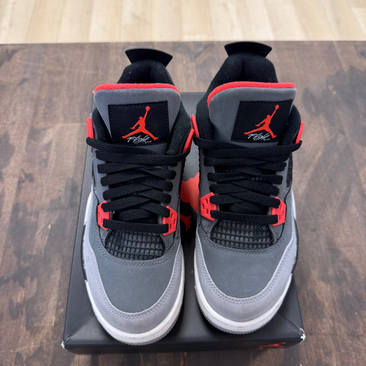 Jordan 4 Retro Infrared (GS) - Image 2