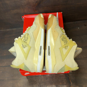 Jordan 4 Retro Off-White Sail (Women's) Size 12W (Pre-Owned) - Image 5