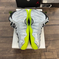 Silver Volt Camo Foamposite One (Used)