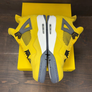 Jordan 4 Retro Lightning (2021) Size 13 (Pre-Owned) - aux