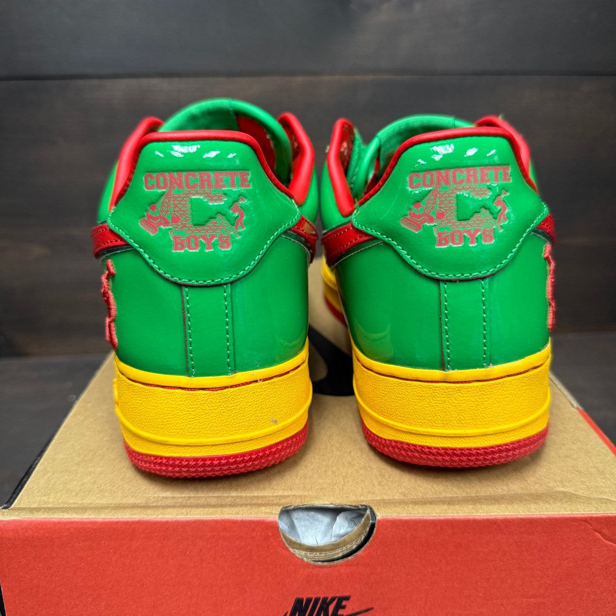 Nike Air Force 1 Low Lil Yachty Concrete Boys Lucky Green - Image 5