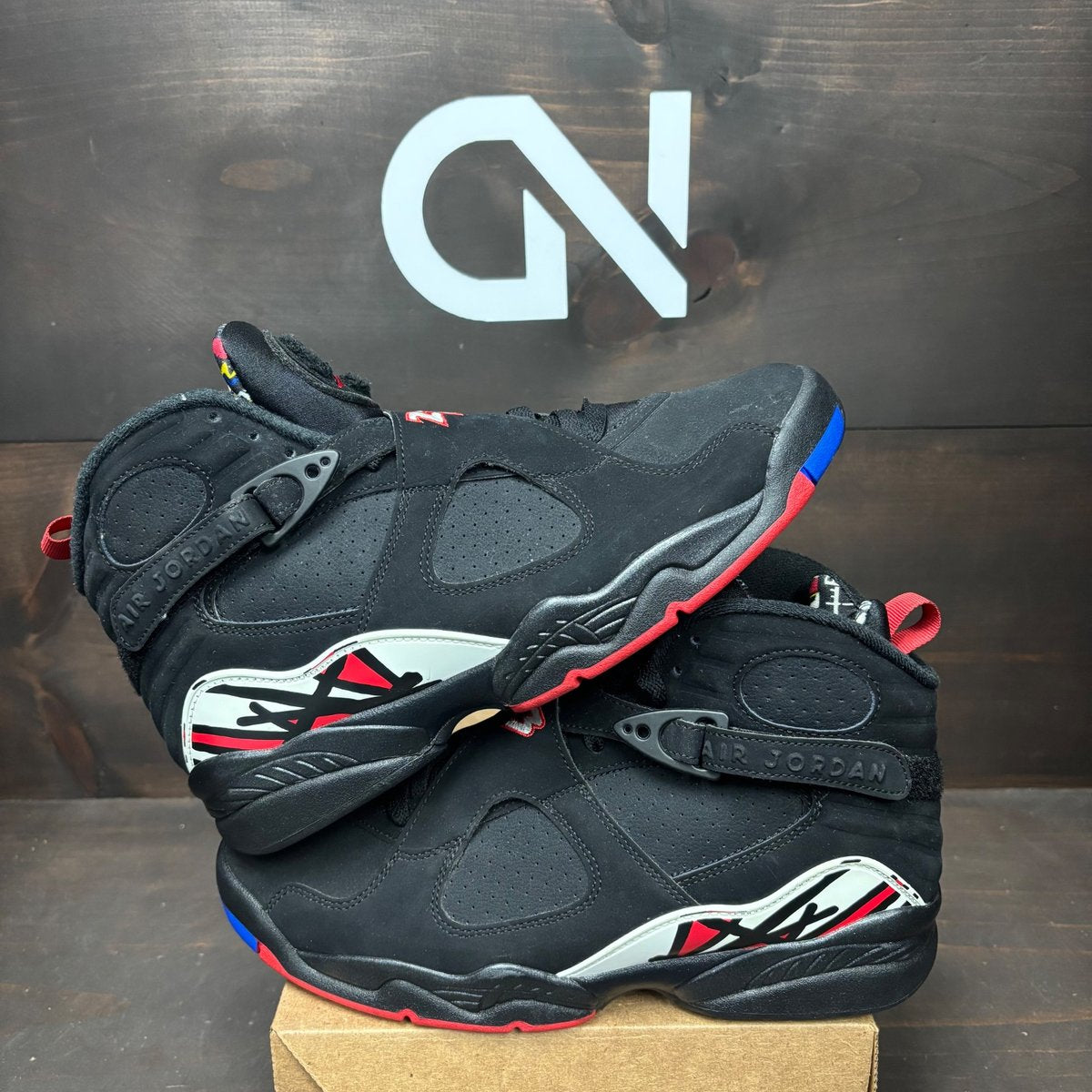 Jordan 8 Retro Playoffs (2023) Size 9 (Pre-Owned) - front