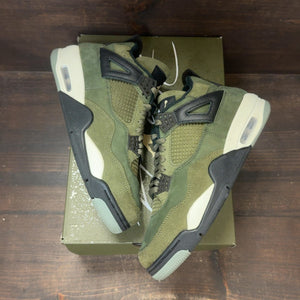 Jordan 4 Retro SE Craft Medium Olive Size 8.5 (Pre-Owned) - back