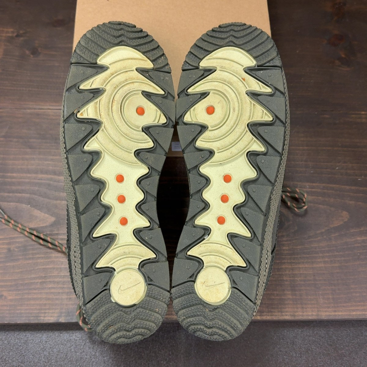 Nike Air Force 1 Wild Low Cargo Khaki Sequoia (Women's) Size 12W (Pre-Owned) - Image 8