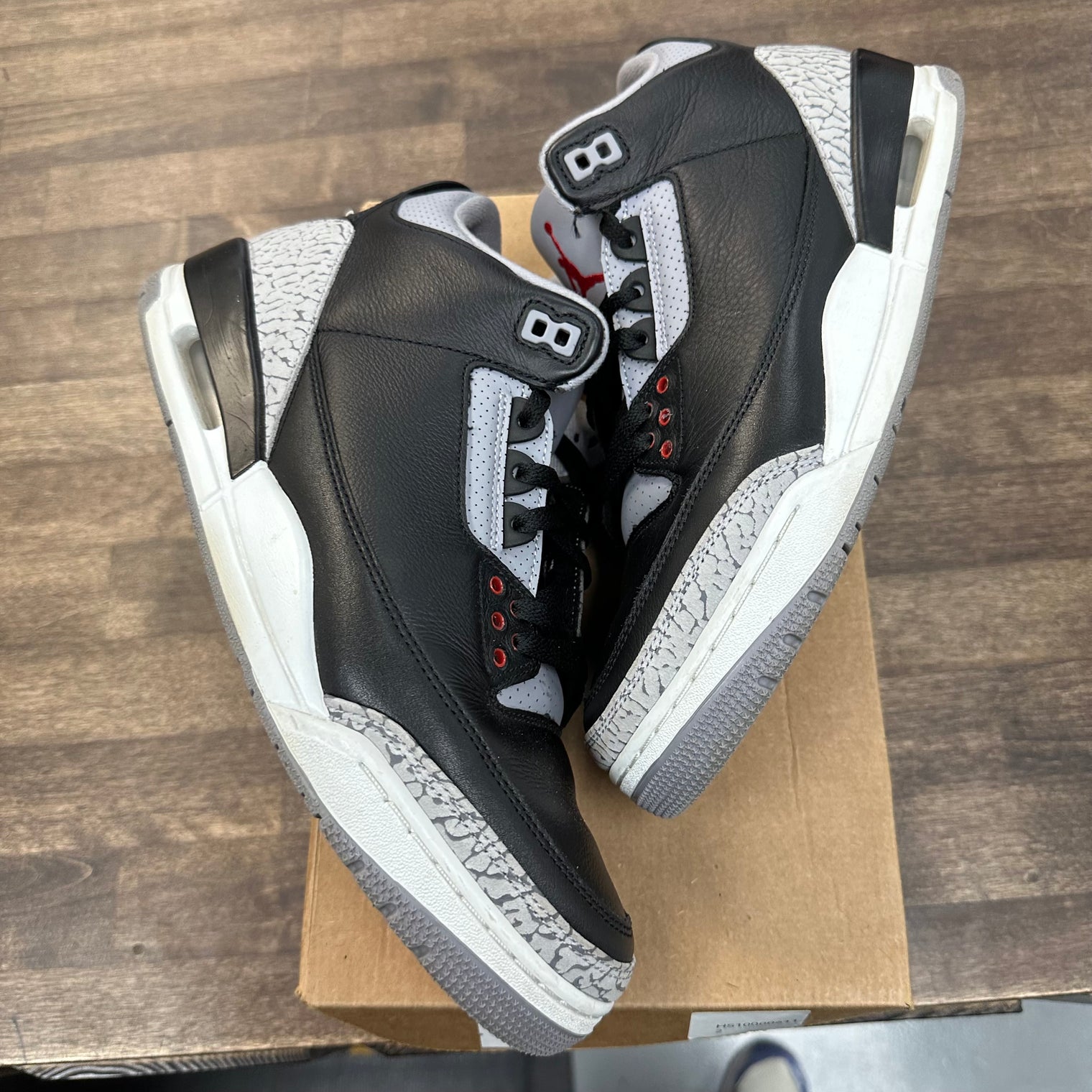 Black Cement Jordan 3 (2024) (USED,No Box)