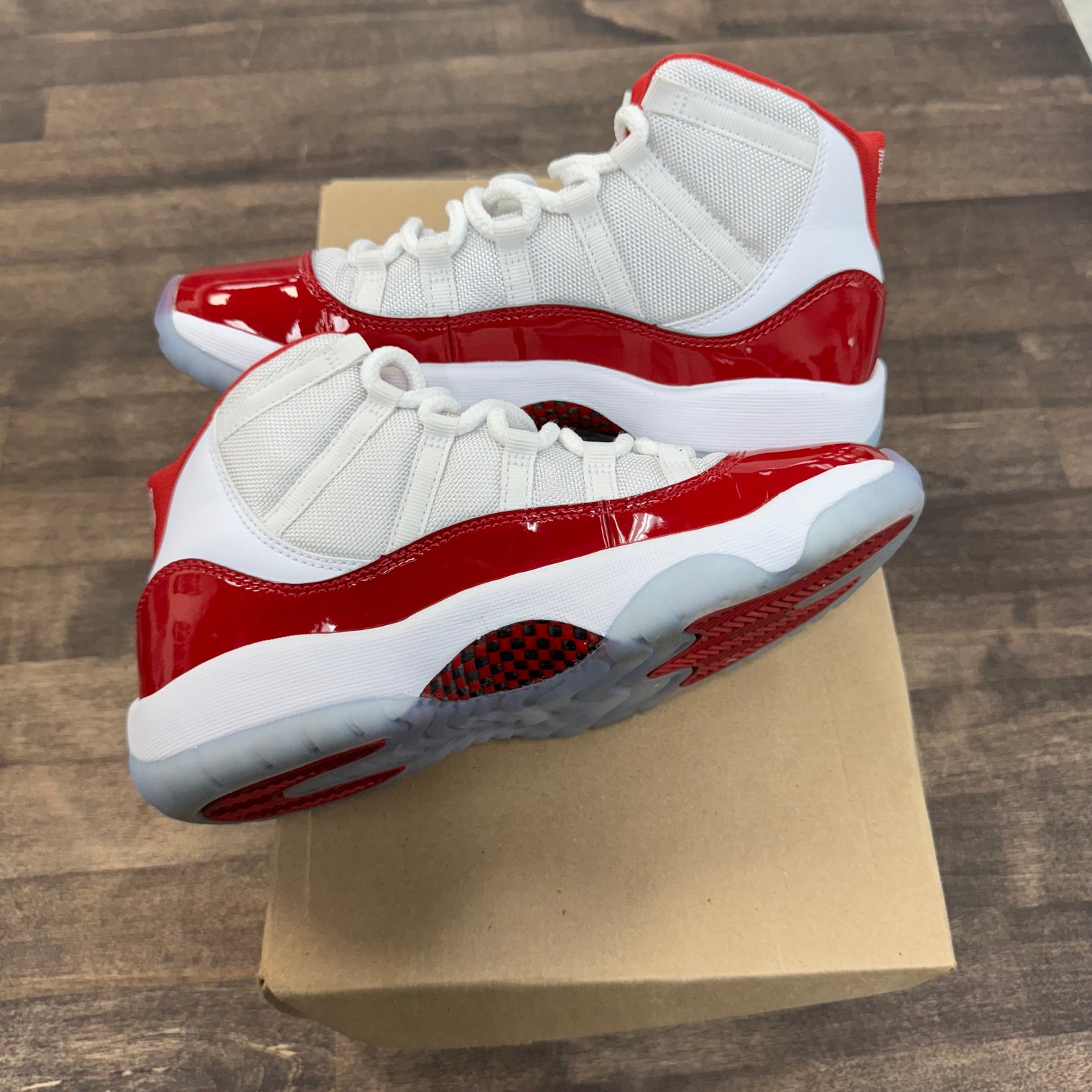 Cherry Jordan 11 Retro (GS) (USED, No Box)