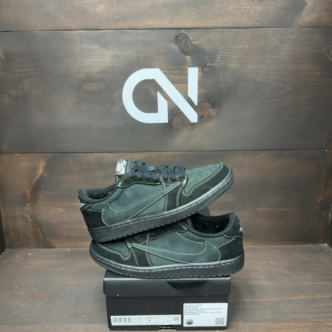 Jordan 1 Retro Low OG SP Travis Scott Black Phantom - Image 1