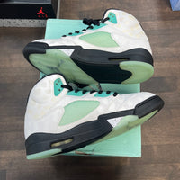 Island Green Jordan 5 (USED)