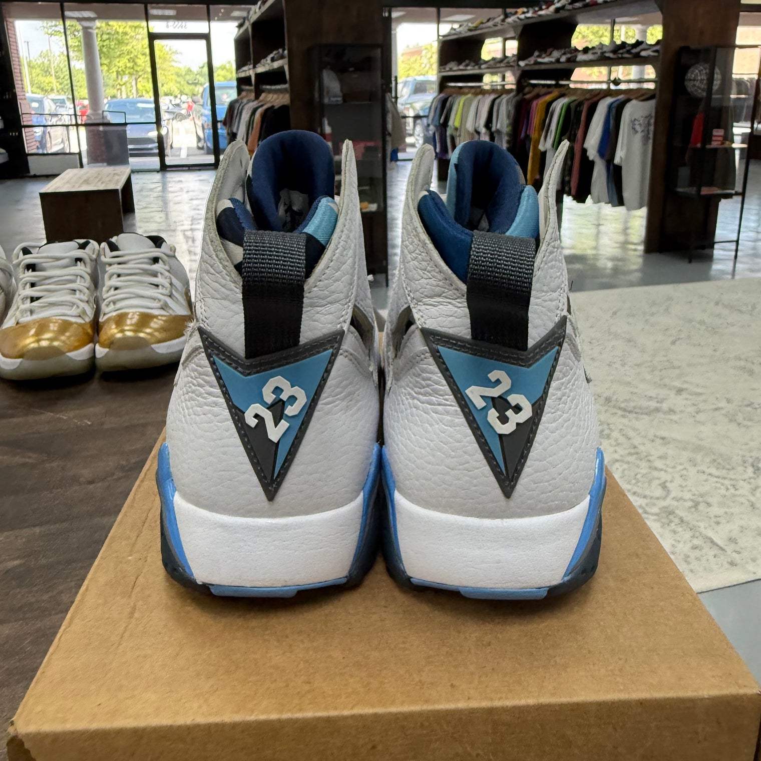 French Blue Jordan 7 Retro (USED, No Box)