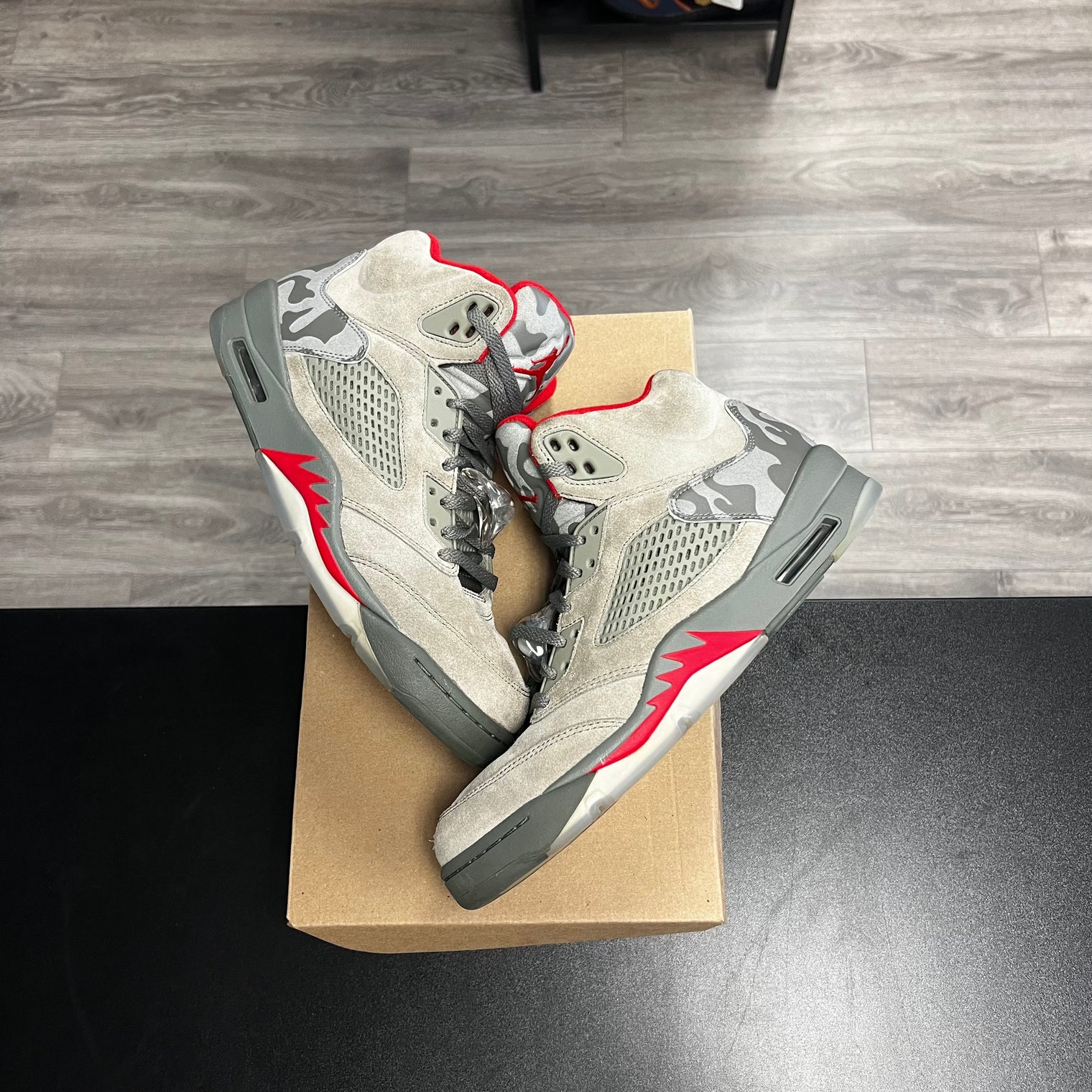 Jordan 5 Retro P51 Camo (USED,no box)