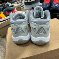 Cobalt Jordan 11 Low Retro IE (GS) (USED, No Box)