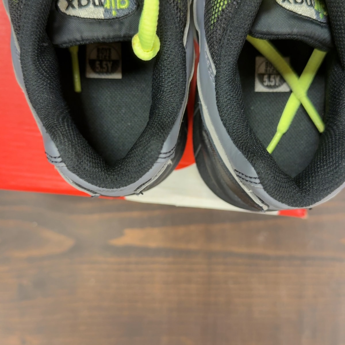 Nike Air Max 95 Black Volt (GS) - Image 6