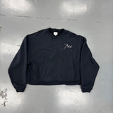 Rhude Panel Crewneck "Black: Size Medium (Pre-Owned) - front