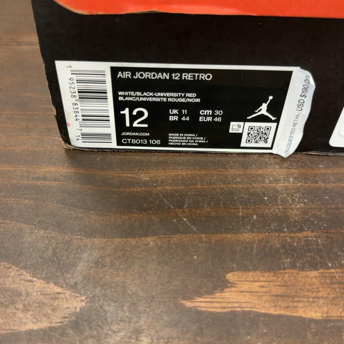 Jordan 12 Retro Twist Size 12 (Pre-Owned) - aux