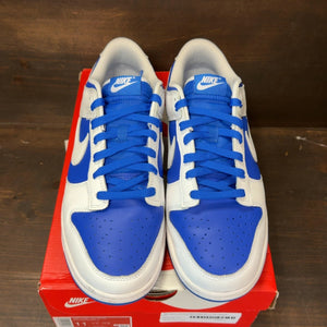 Nike Dunk Low Racer Blue White - Image 3