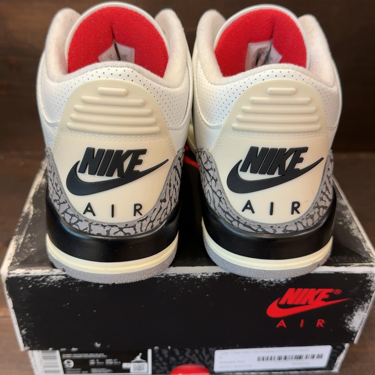 Jordan 3 Retro White Cement Reimagined Size 9 (Pre-Owned) - aux