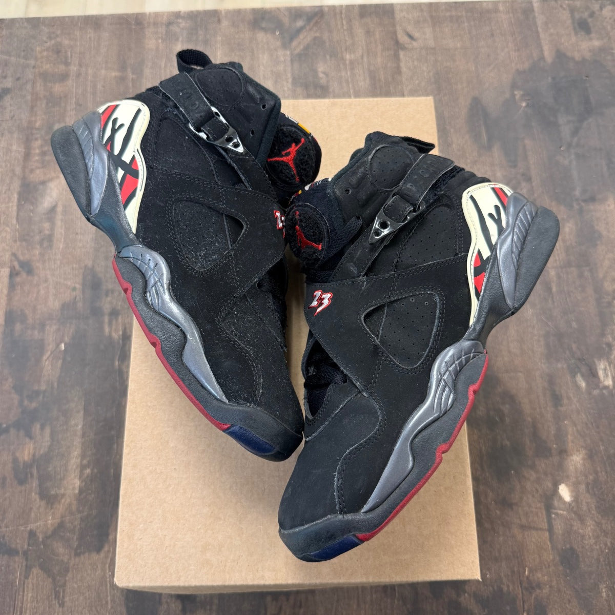 Jordan 8 Retro Playoffs (2013) (GS) Size 7Y (Pre-Owned) - Image 1