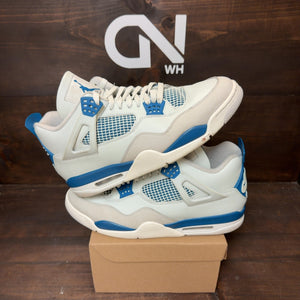 Jordan 4 Retro Military Blue (2024) Size 13 (Pre-Owned) - Image 1