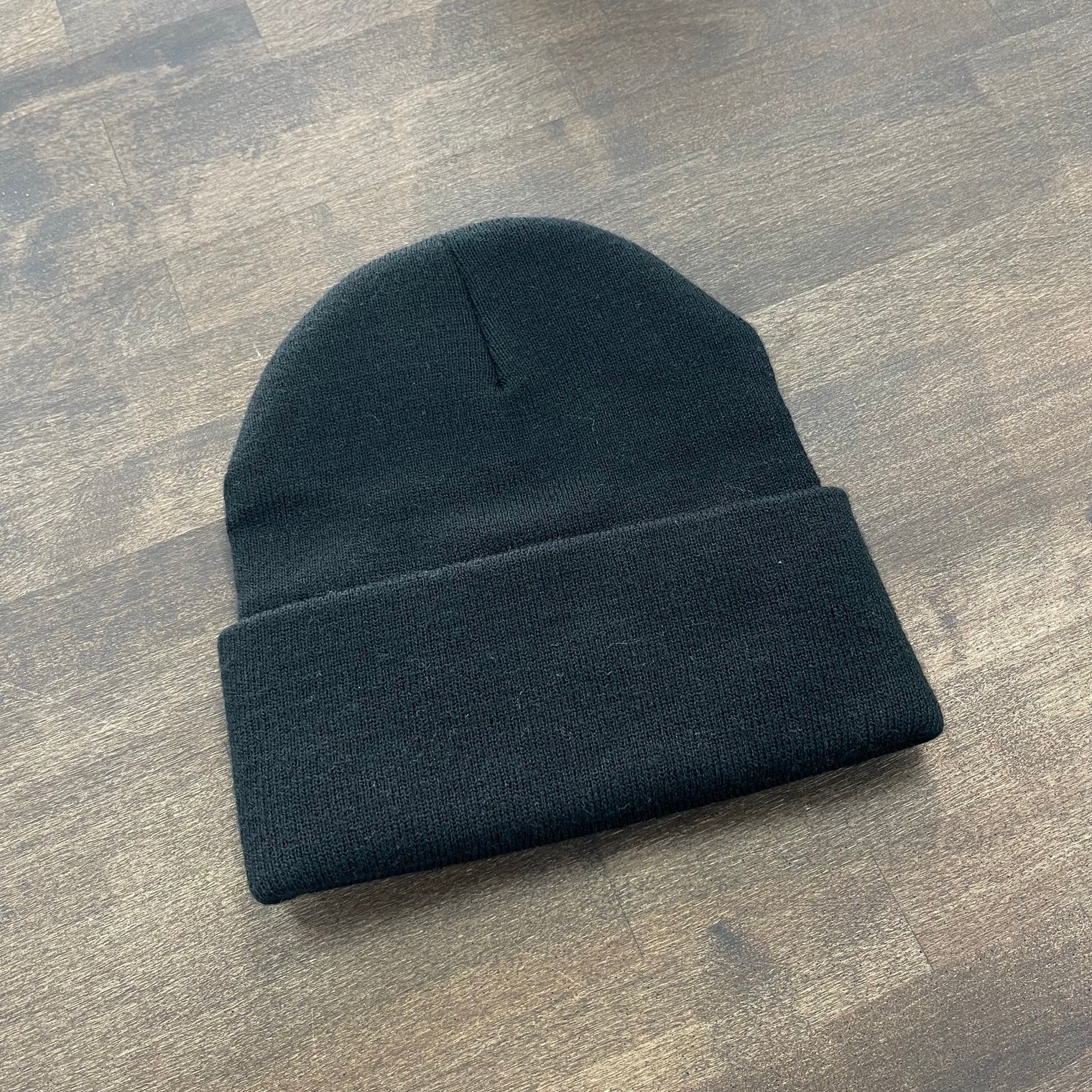 Chrome Hearts Black Logo Beanie
