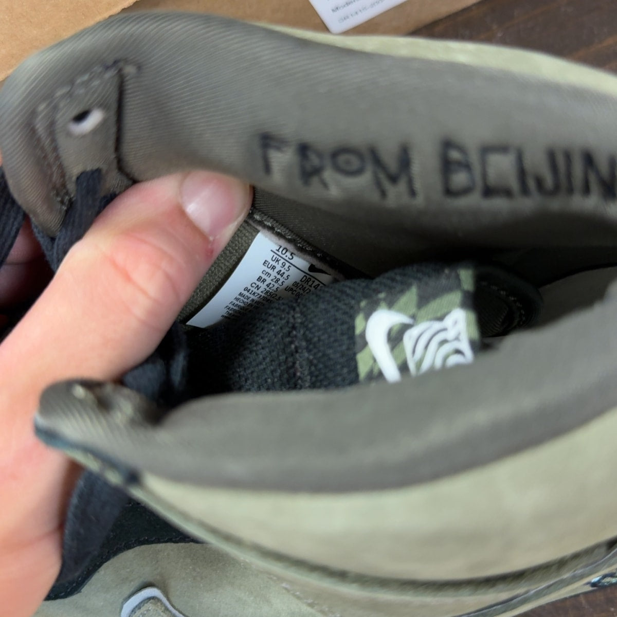 Nike Dunk High Soulgoods Olive Size 10.5 (Pre-Owned) - Image 7