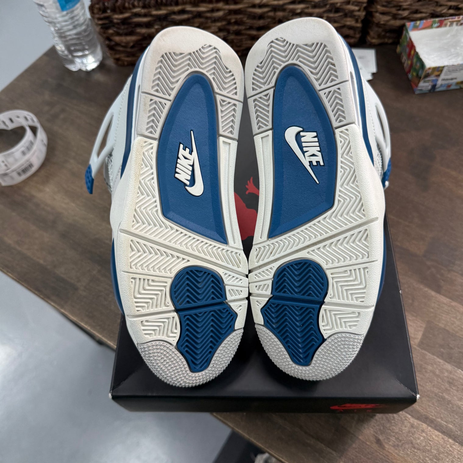 Military Blue Jordan 4 Retro (USED)