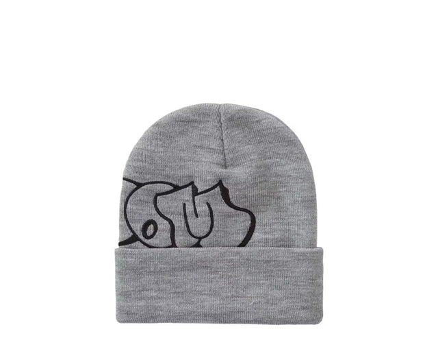 Supreme MF DOOM Beanie Heather Grey