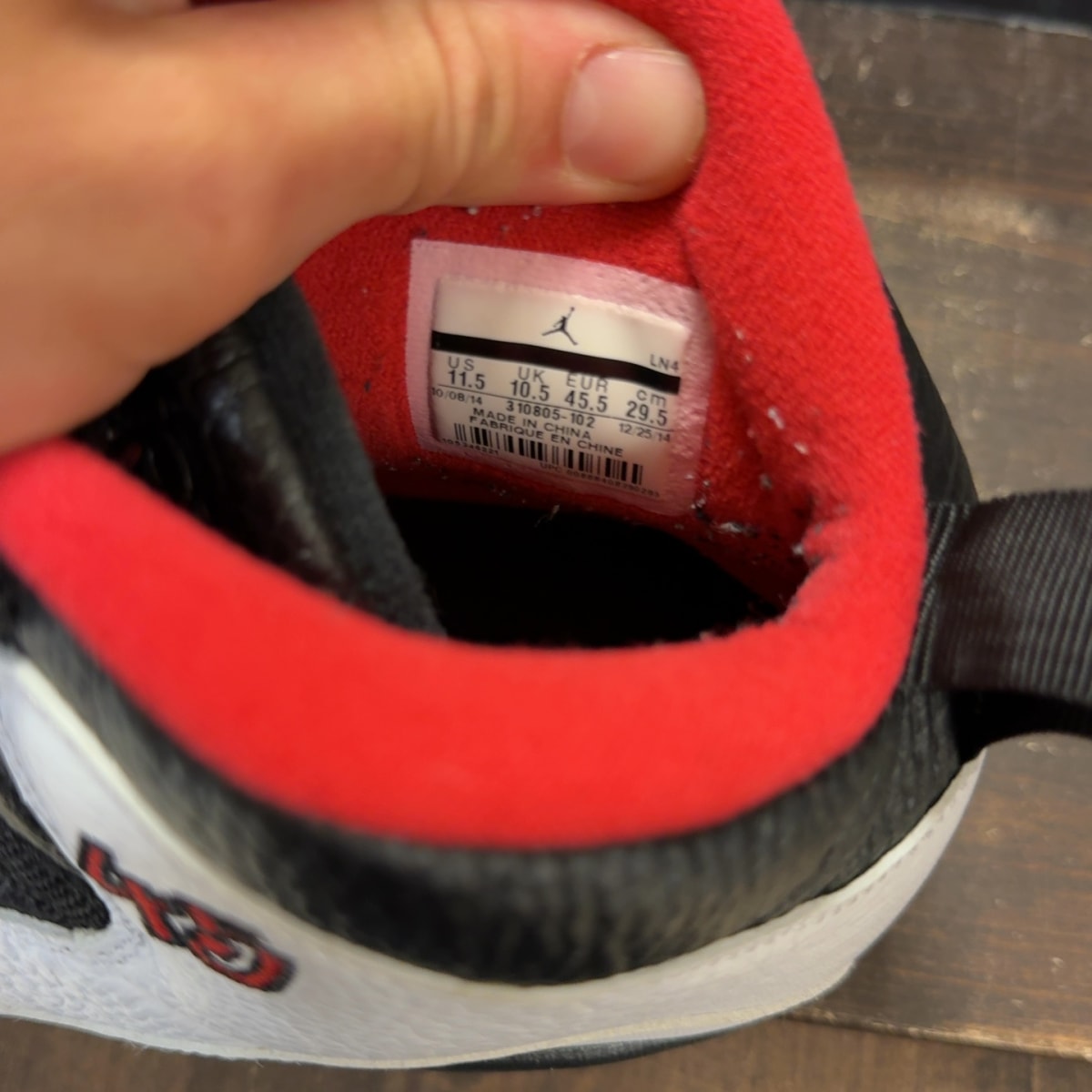 Jordan 10 Retro Double Nickel Size 11.5 (Pre-Owned) - Image 7