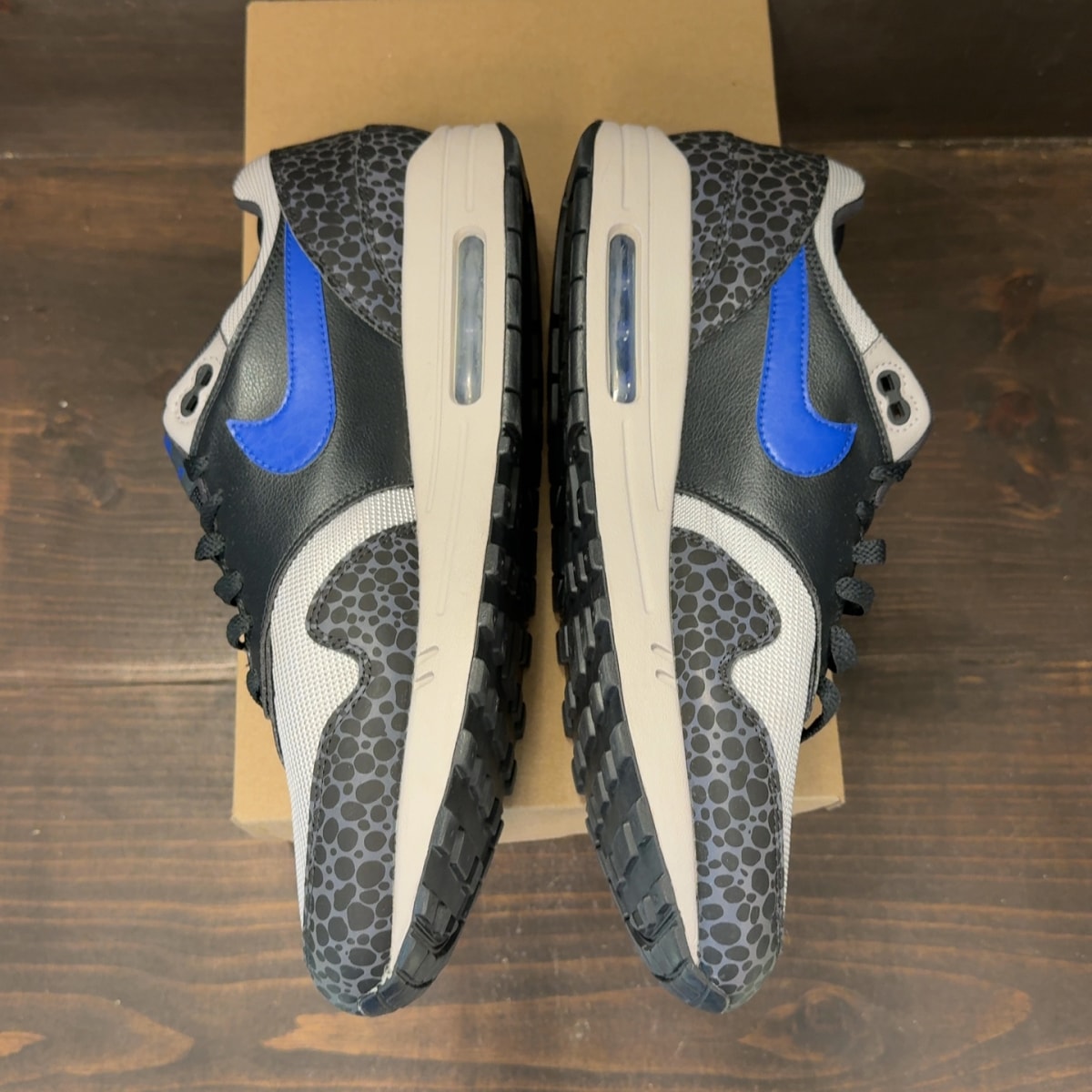 Nike Air Max 1 Safari Reflective Black Size 13 (Pre-Owned) - Image 4