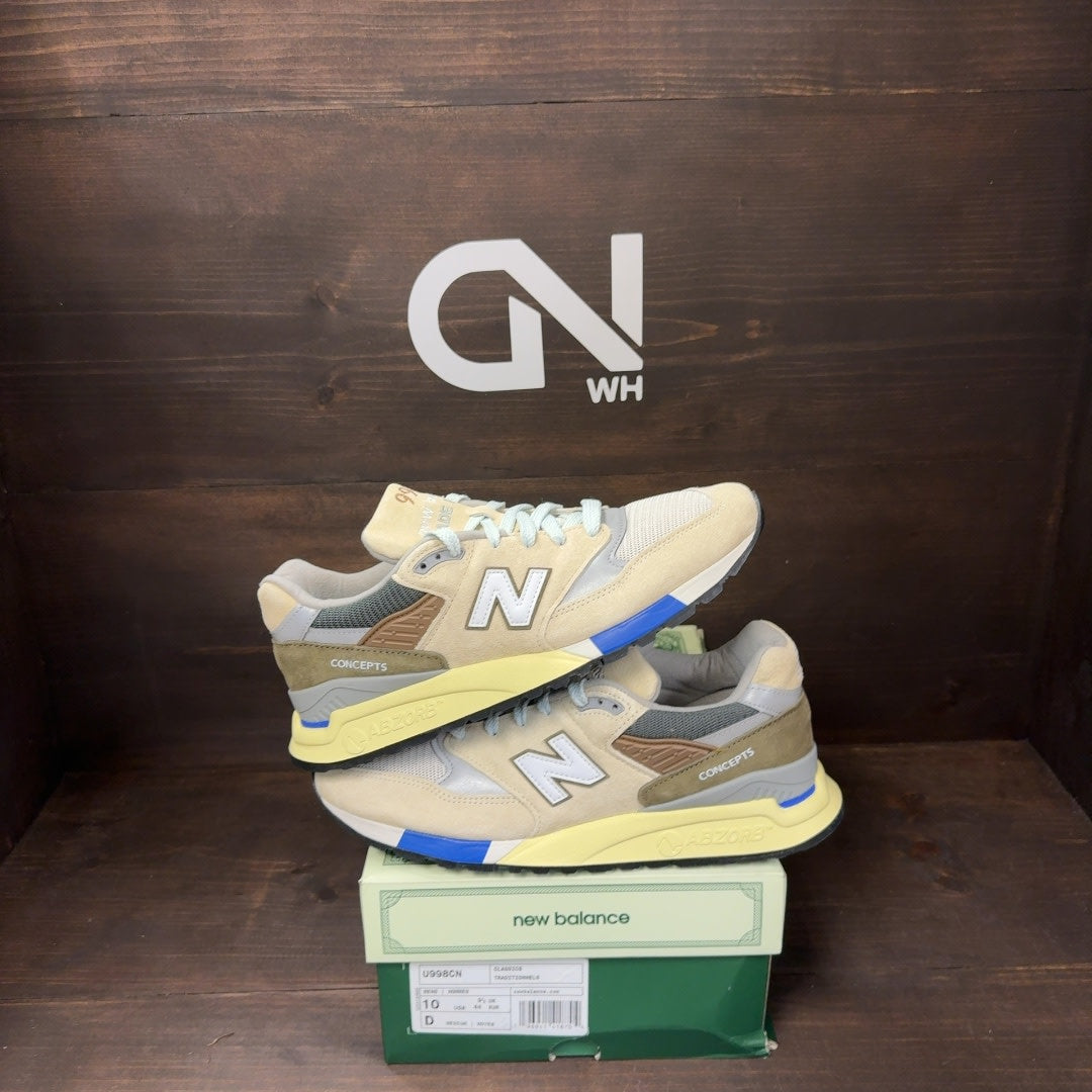 New Balance 998 MiUSA Concepts C-Note 10th Anniversary (2023) Size 10 (Pre-Owned)