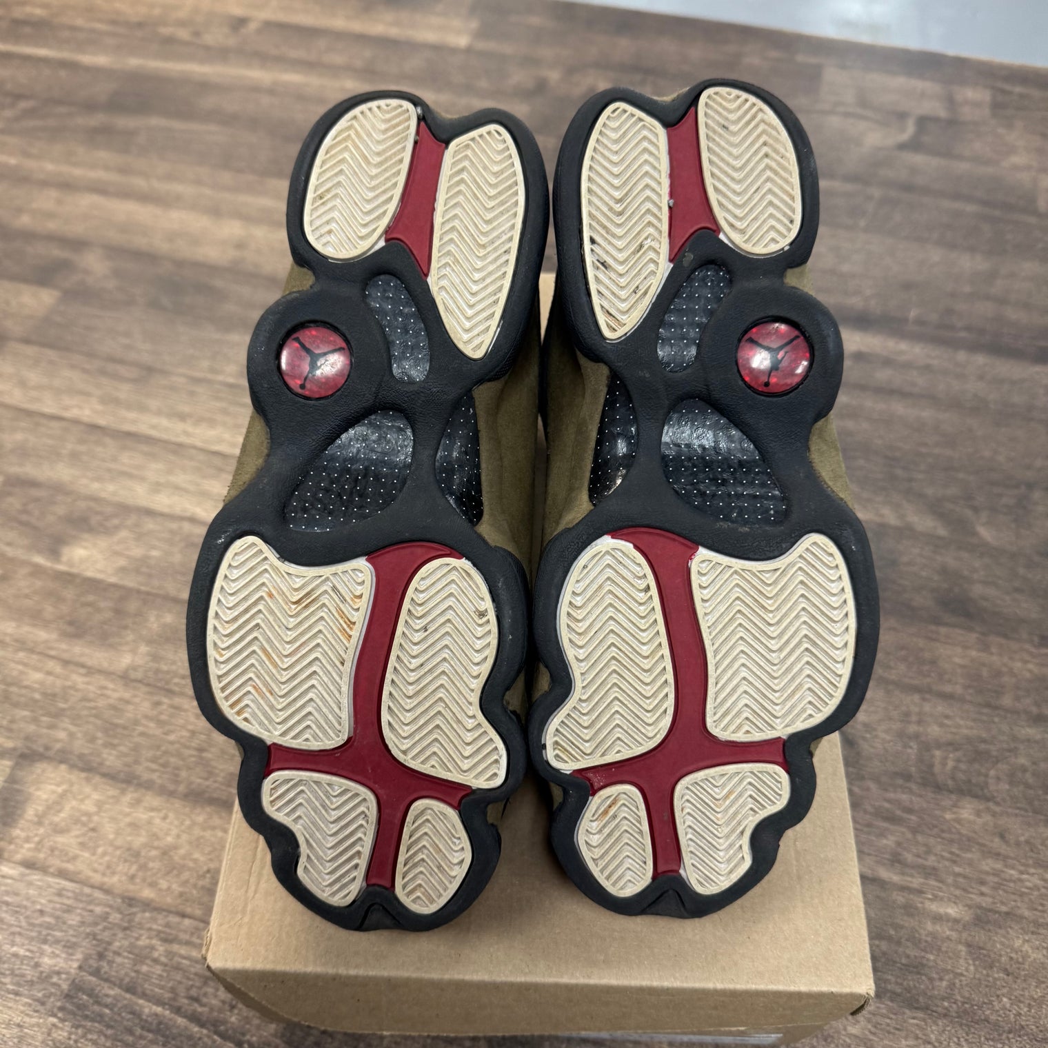 Olive Jordan 13 Retro (USED, No Box)