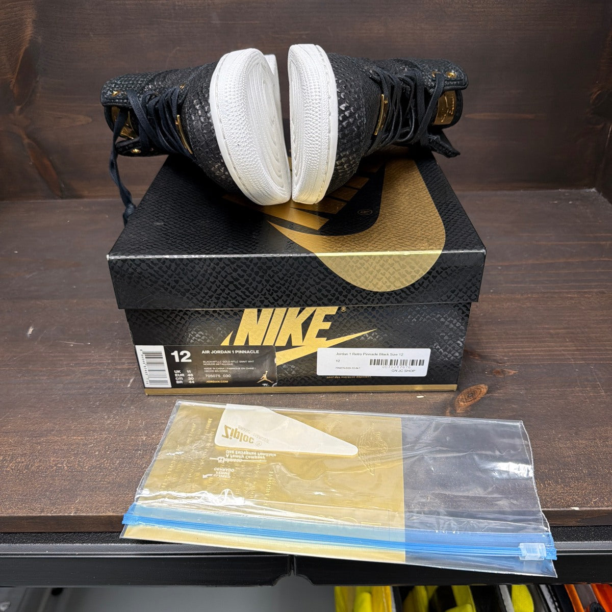 Jordan 1 Retro Pinnacle Black - Image 7