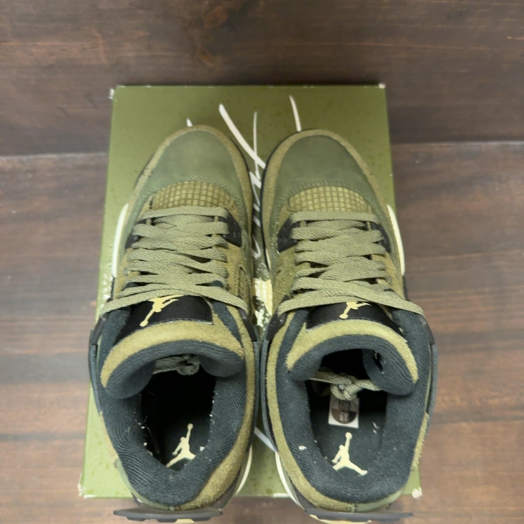 Jordan 4 Retro SE Craft Medium Olive (GS) - Image 5
