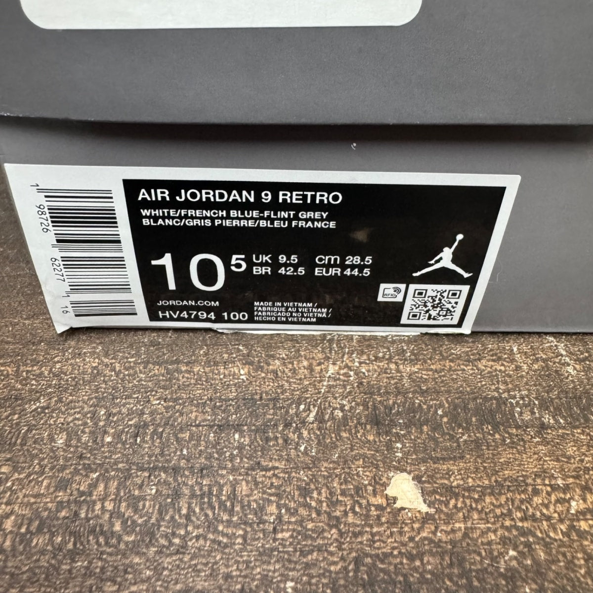 Jordan 9 Retro Flint Grey French Blue (2026) - Image 7