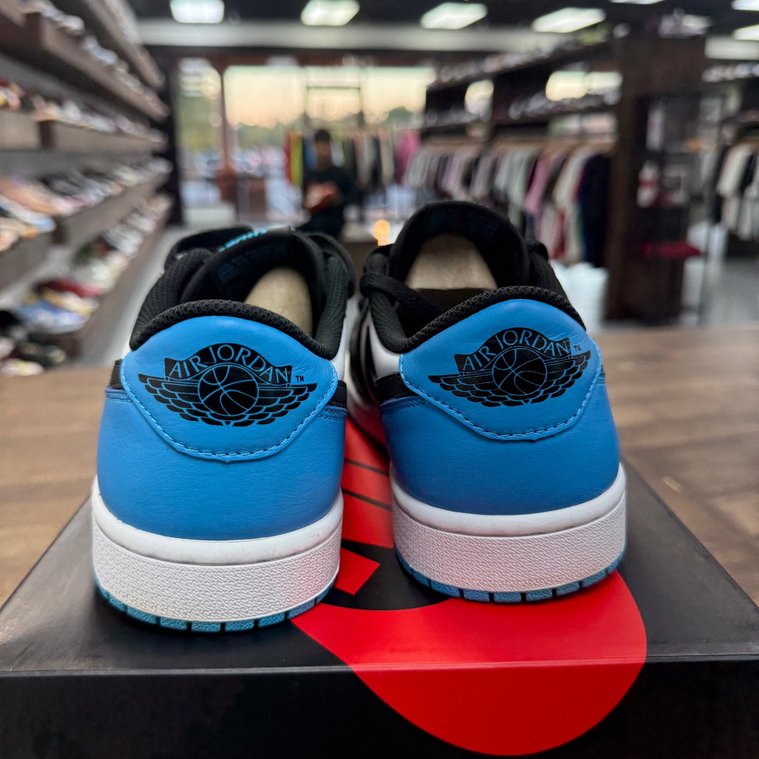 Powder Blue Jordan 1 Low OG (USED)