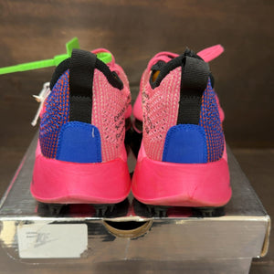 Nike Air Zoom Tempo Next% Flyknit Off-White Racer Blue Pink Glow Size 8.5 (Pre-Owned) - aux