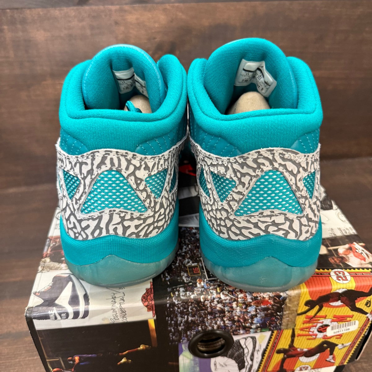 Jordan 11 Retro Low IE Rio Teal - Image 3