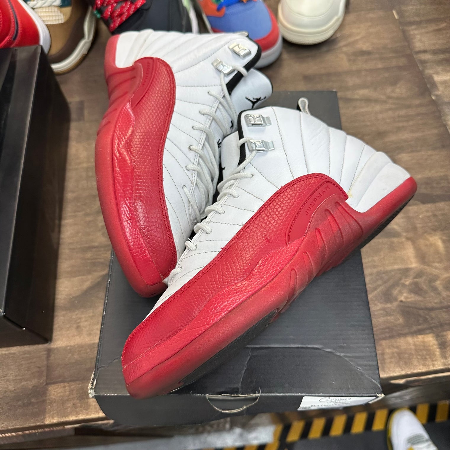 Cherry Jordan 12 (GS) (USED,Replacement Box)