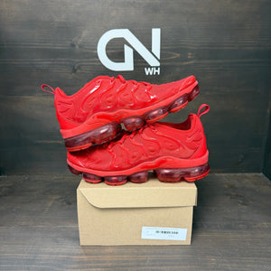 Nike Air VaporMax Plus Triple Red Size 9.5 (Pre-Owned) - Image 1