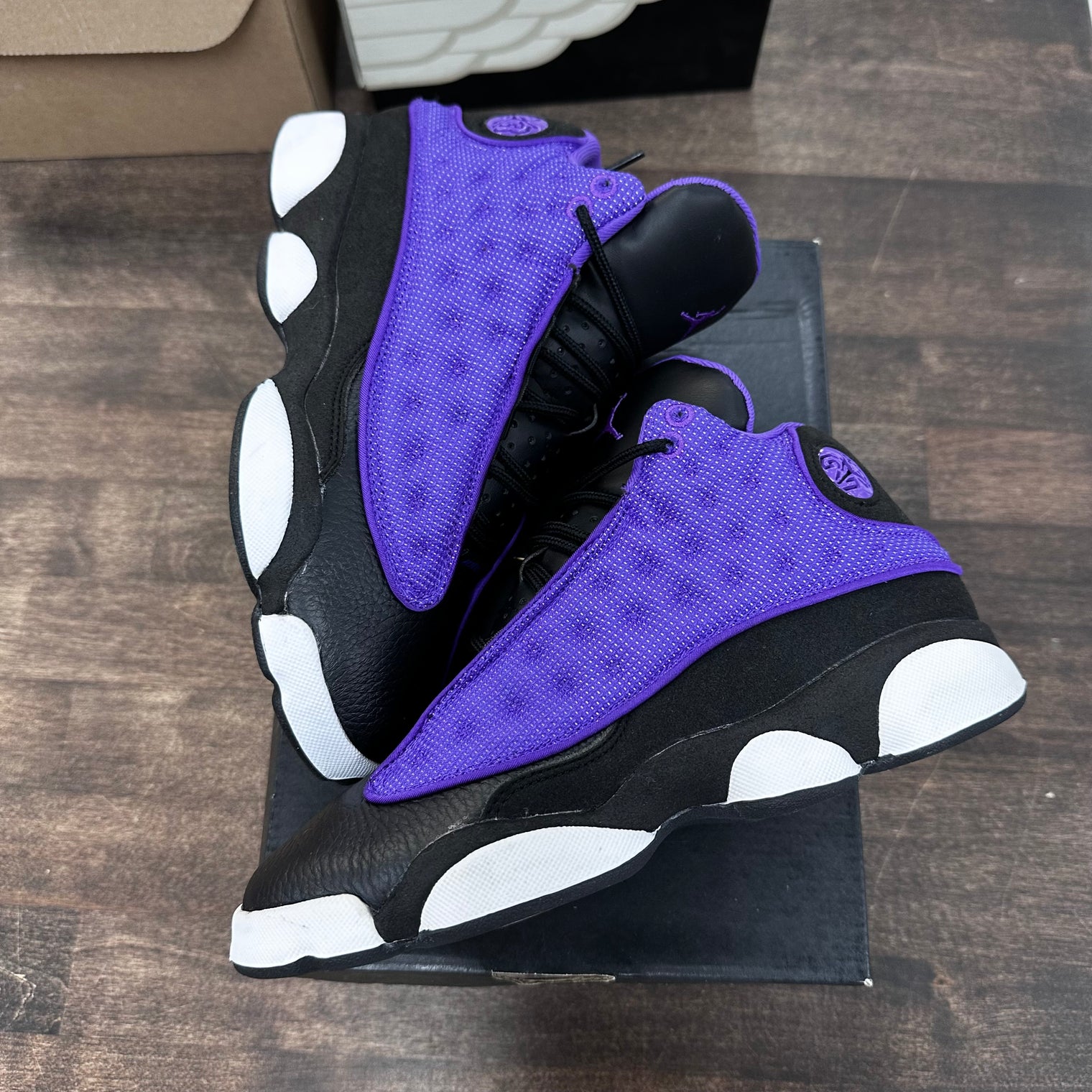 (GS) Purple Venom Jordan 13 (USED)