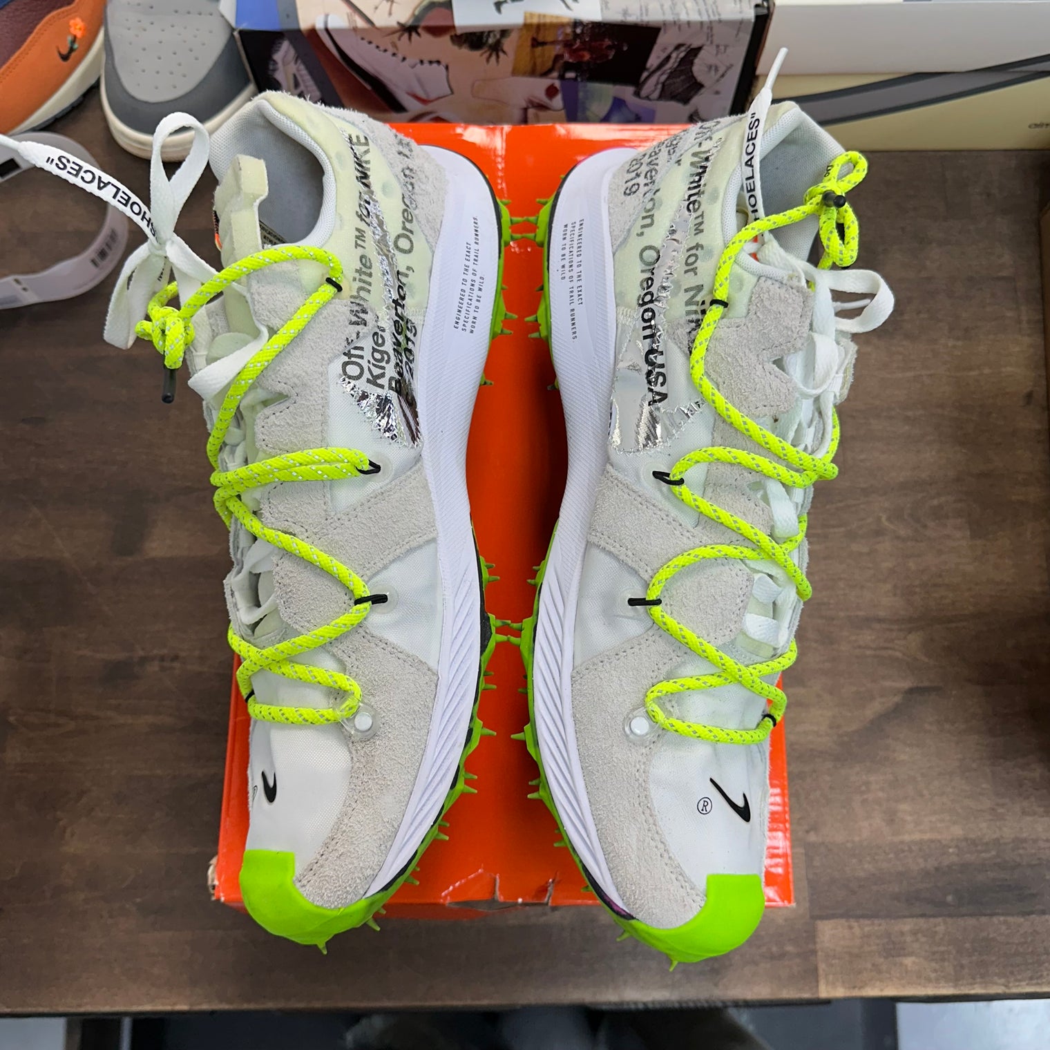Off-White White Nike Zoom Terra Kiger 5 (Women's) (USED)