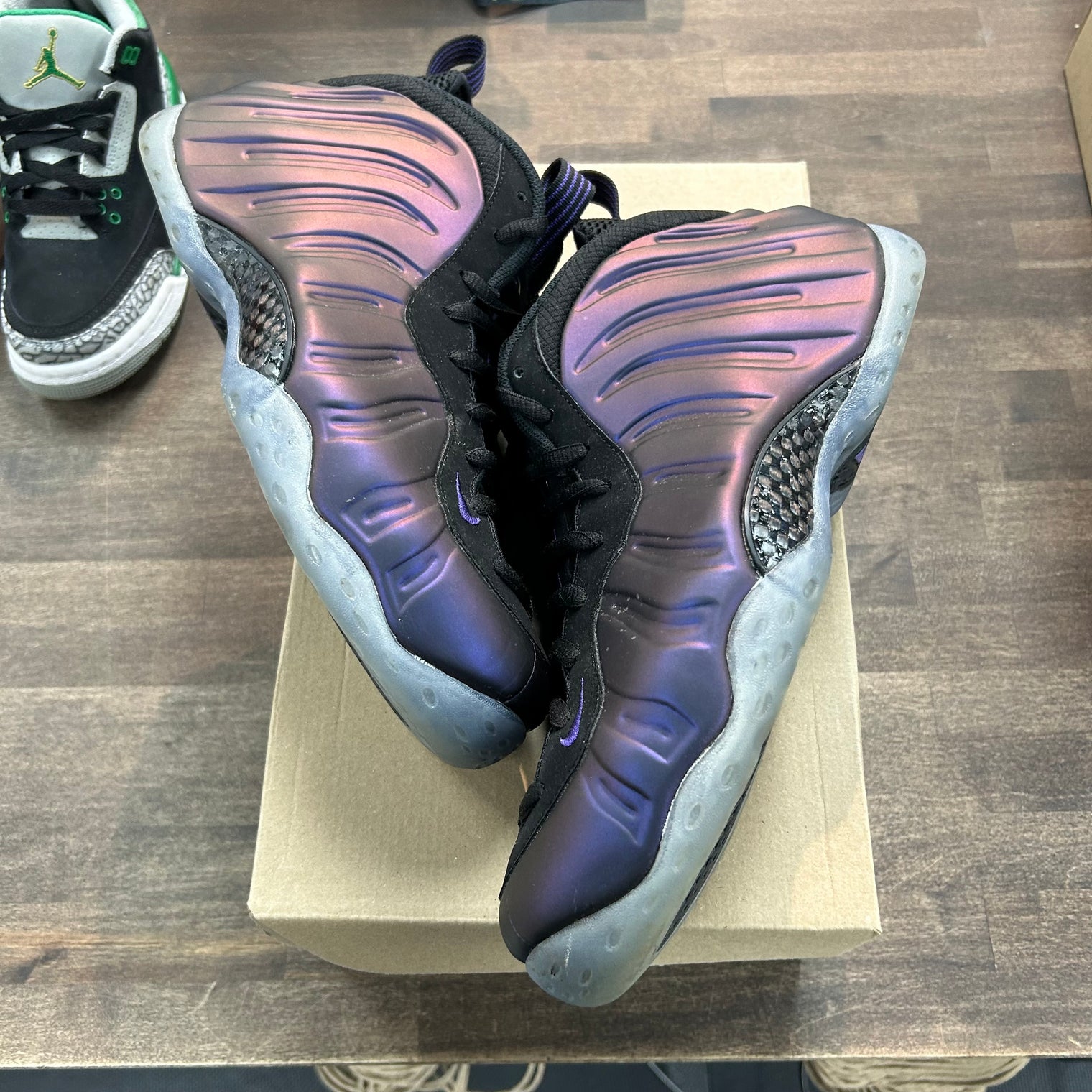 Eggplant Nike Air Foamposite One (USED, No Box)