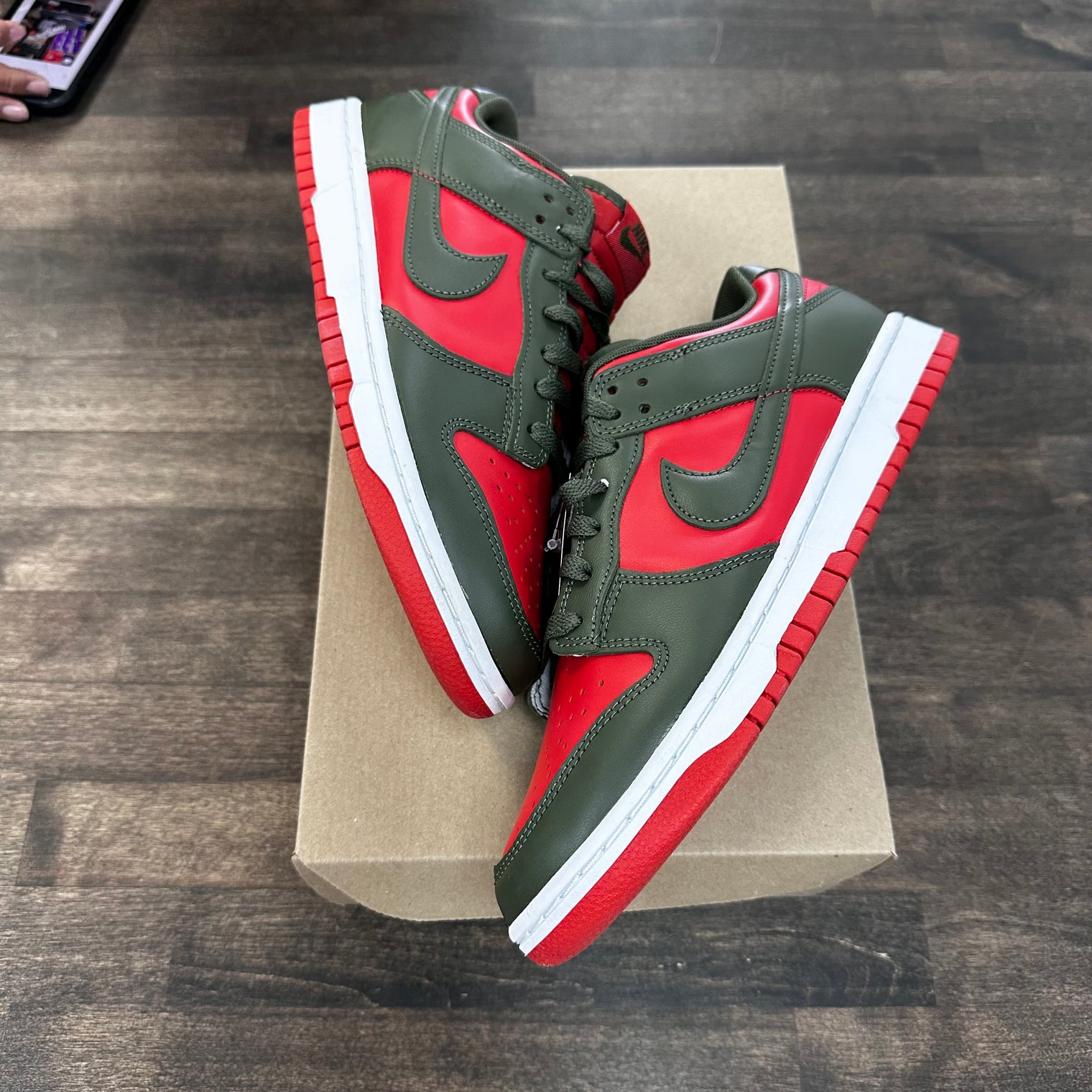 Mystic Cargo Khaki Dunk Low (USED, No Box)