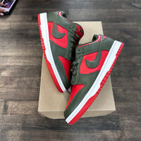 Mystic Cargo Khaki Dunk Low (USED, No Box)