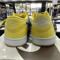 (W) Canary Travis Scott Jordan 1 Low OG SP (USED)