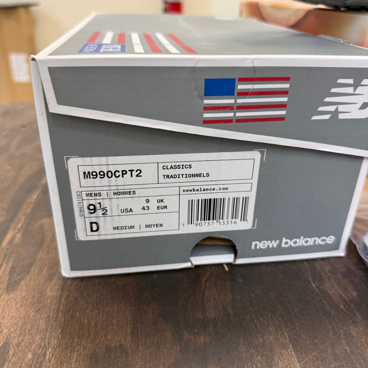 New Balance 990v2 Concepts Tyrian Size 9.5 (Pre-Owned) - Image 8