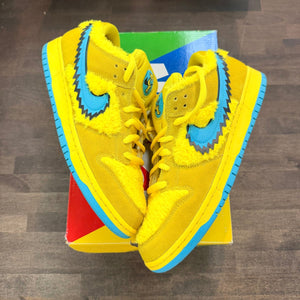 Nike SB Dunk Low Grateful Dead Bears Opti Yellow - Image 1