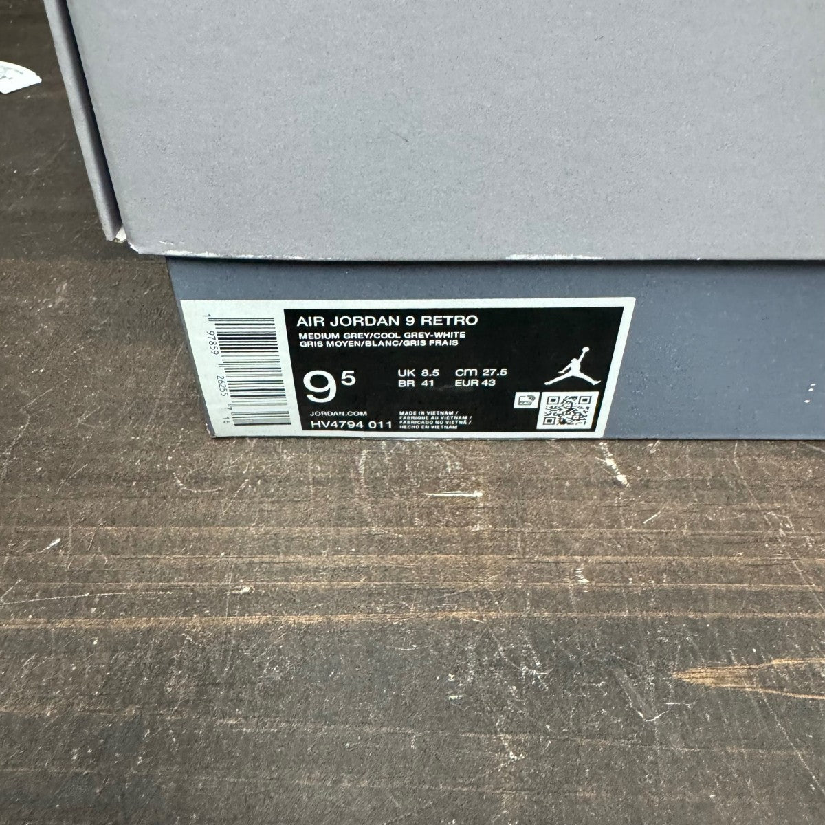 Jordan 9 Retro Cool Grey (2025) - Image 7