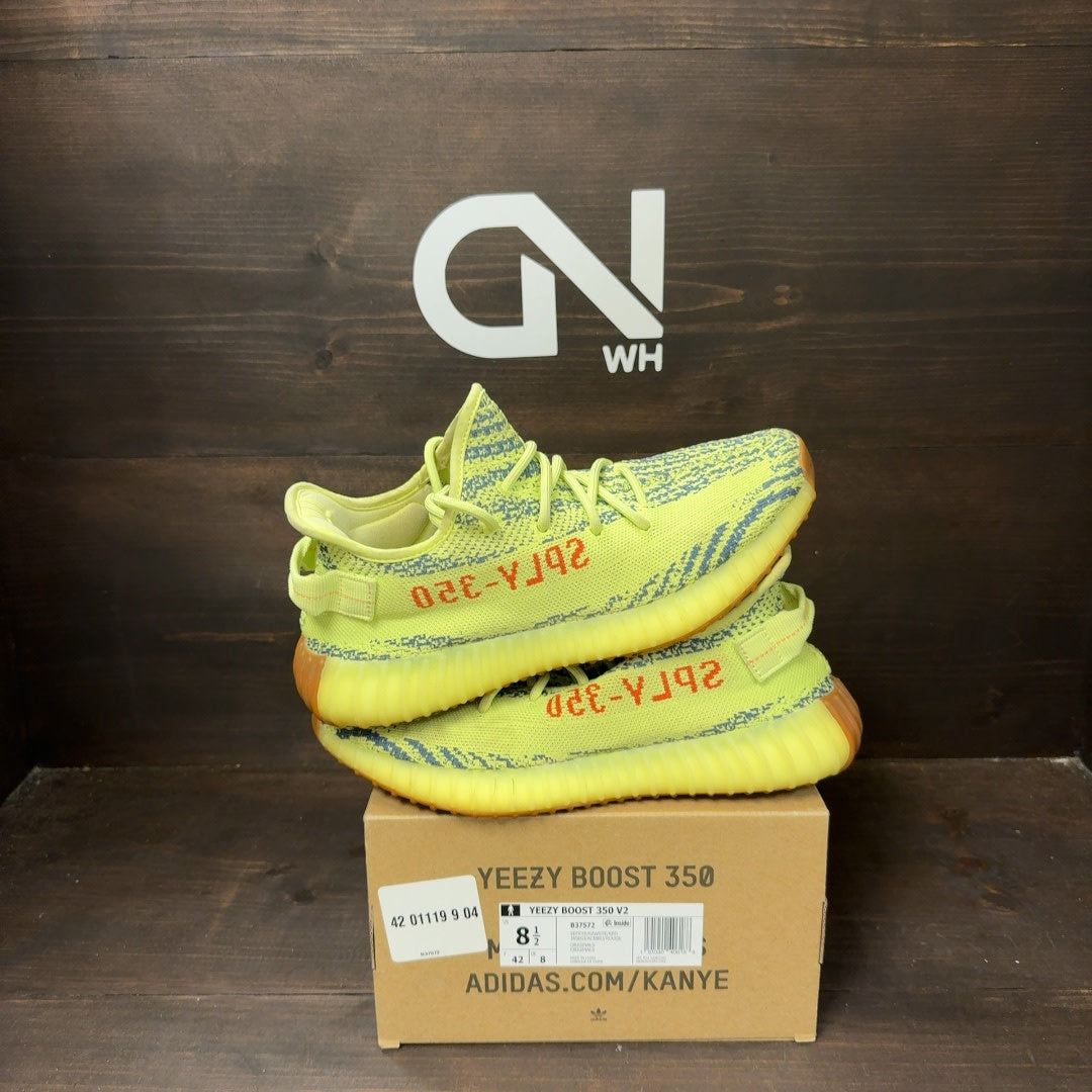 adidas Yeezy Boost 350 V2 Semi Frozen Yellow - Image 1