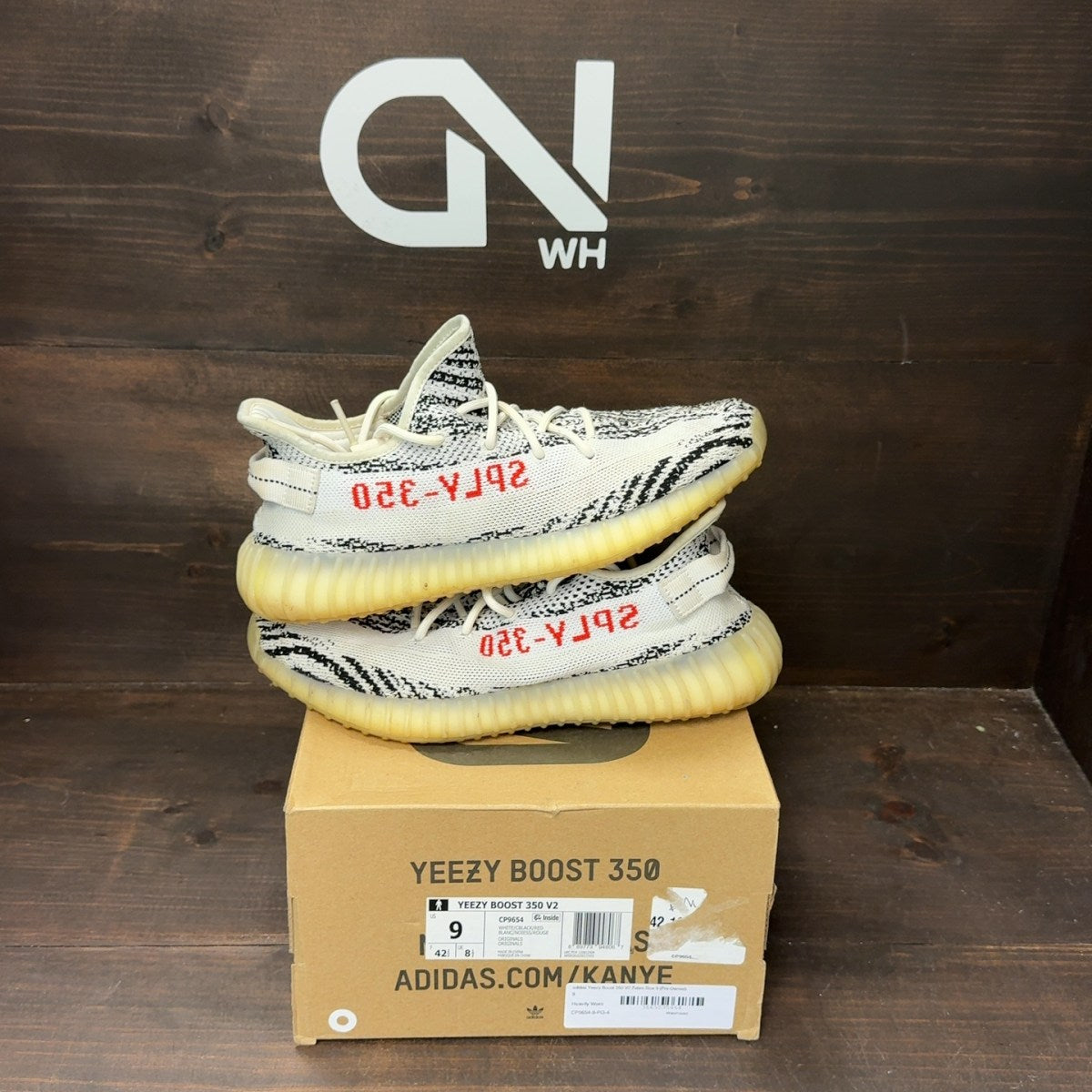 adidas Yeezy Boost 350 V2 Zebra - Image 1